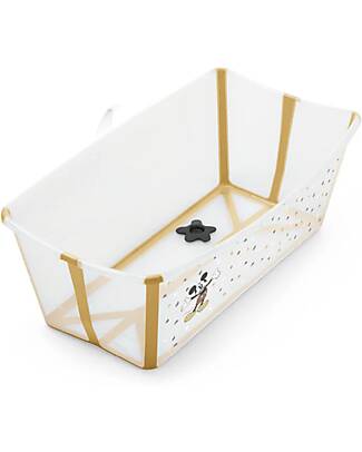 Stokke Foldable Bathtub - Flexi Bath - Mickey Celebration Baby Bath Tubs and Accessories