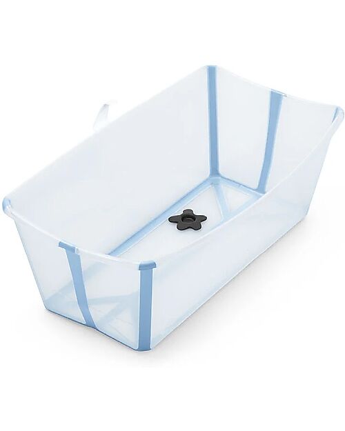 Stokke Foldable Bathtub- Flexi Bath - Ocean Blue Baby Bath Tubs and Accessories