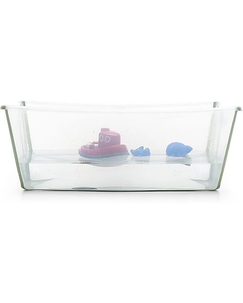 Stokke Foldable Bathtub- Flexi Bath - Transparent Green Baby Bath Tubs and Accessories