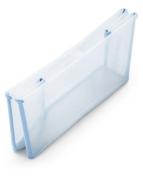 Stokke Foldable Bathtub with Support - For Newborn and Toddlers - Ocean Blue Baby Bath Tubs and Accessories
