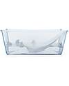 Stokke Foldable Bathtub with Support - For Newborn and Toddlers - Ocean Blue Baby Bath Tubs and Accessories