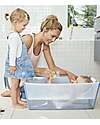 Stokke Foldable Bathtub with Support - For Newborn and Toddlers - Ocean Blue Baby Bath Tubs and Accessories