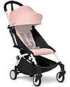 Stokke Frame for BABYZEN YOYO 2 Stroller - White - Includes basket, carry bag and strap! Lights Strollers