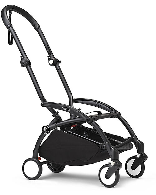 Stokke Frame for YOYO3 Stroller - Black - Includes basket and carry strap! Lights Strollers