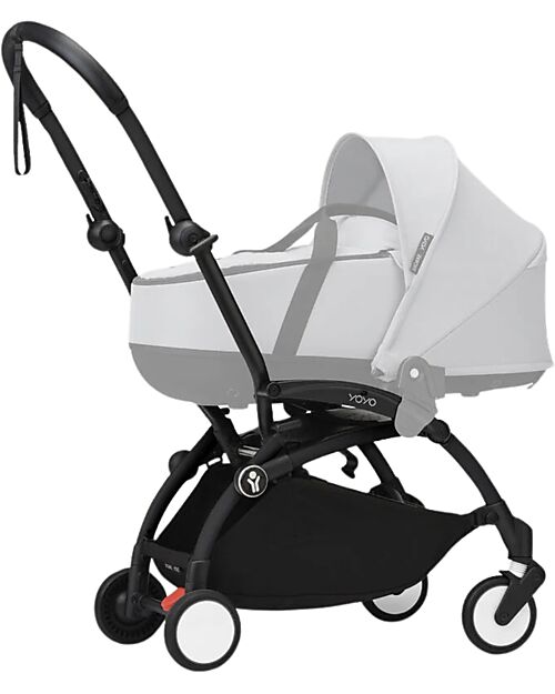 Stokke Frame for YOYO3 Stroller - Black - Includes basket and carry strap! Lights Strollers
