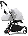 Stokke Frame for YOYO3 Stroller - White - Includes basket and carry strap! Lights Strollers