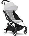 Stokke Frame for YOYO3 Stroller - White - Includes basket and carry strap! Lights Strollers