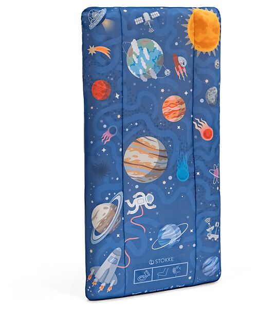 Stokke Inflatable Bed - JetKids Cloud Sleeper - For Toddlers - Space Maze Travel Cots