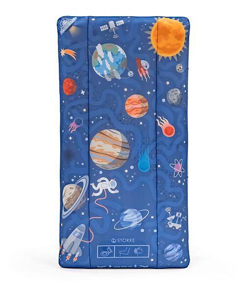 Stokke Inflatable Bed - JetKids Cloud Sleeper - For Toddlers - Space Maze Travel Cots