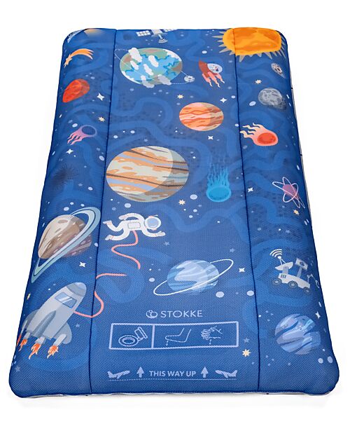 Stokke Inflatable Bed - JetKids Cloud Sleeper - For Toddlers - Space Maze Travel Cots