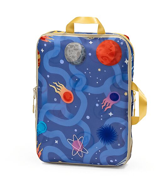 Stokke Inflatable Bed - JetKids Cloud Sleeper - For Toddlers - Space Maze Travel Cots