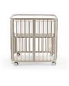 Stokke Inner Mesh Liner for Nighti Mini Crib - White - Breathable 3D Mesh Bed Sheets and Pillow Cases