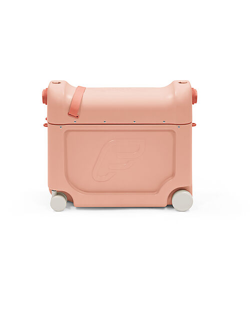 Stokke Jet Kids BedBox Ride-On Suitcase - Coral Pink Travel Bags