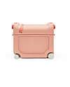 Stokke Jet Kids BedBox Ride-On Suitcase - Coral Pink Travel Bags