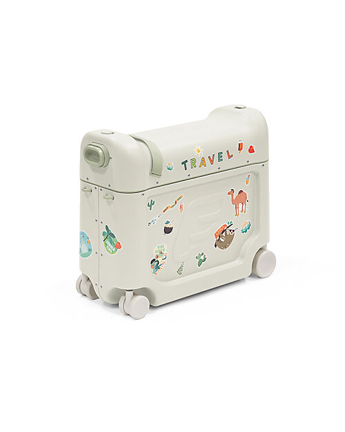 Stokke Jet Kids Ride-on Suitcase BedBox - Sea Green Travel Bags