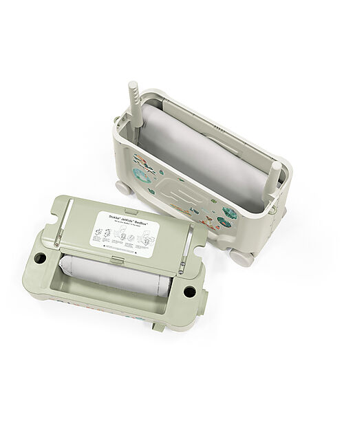 Stokke Jet Kids Ride-on Suitcase BedBox - Sea Green Travel Bags