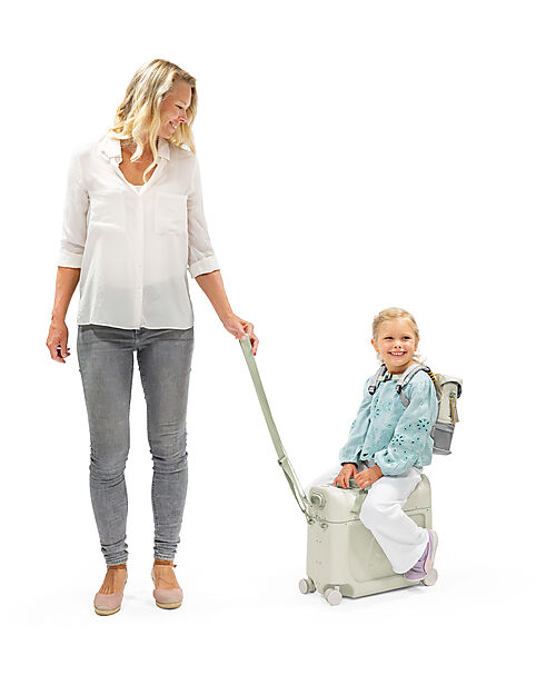 Stokke Jet Kids Ride-on Suitcase BedBox - Sea Green Travel Bags