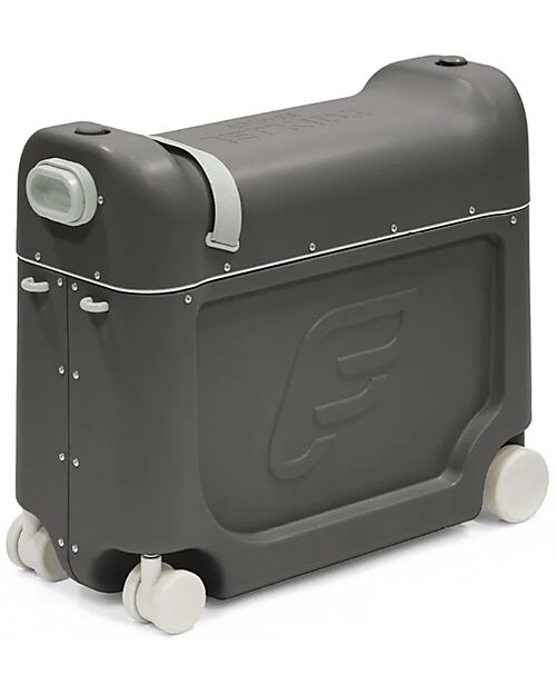 Stokke JetKids Ride-On Suitcase + Expandable Backpack Travel Set - Midnight Grey Travel Bags