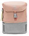 Stokke JetKids Travel Set Ride-On Suitcase + Expandable Backpack - Coral Pink Travel Bags