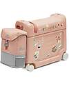 Stokke JetKids Travel Set Ride-On Suitcase + Expandable Backpack - Coral Pink Travel Bags