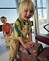 Stokke JetKids Travel Set Ride-On Suitcase + Expandable Backpack - Hazy Lilac Travel Bags