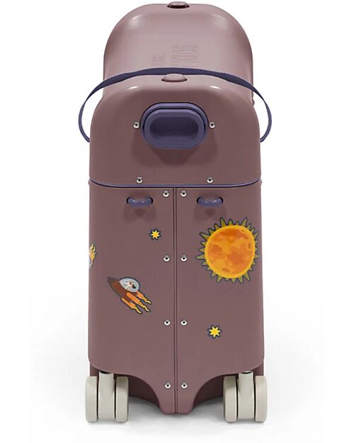 Stokke JetKids Travel Set Ride-On Suitcase + Expandable Backpack - Hazy Lilac Travel Bags