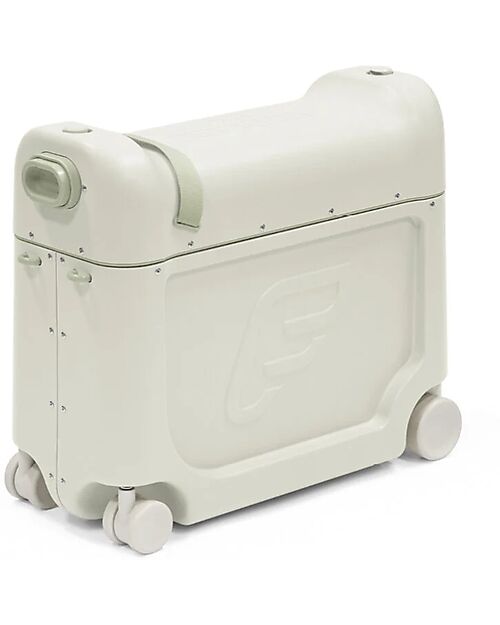 Stokke JetKids Travel Set Ride-on Suitcase + Expandable Backpack - Moonglow White Travel Bags