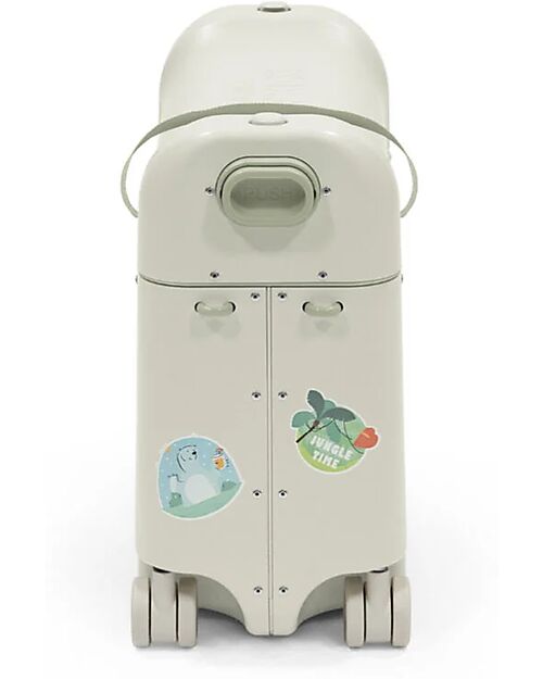 Stokke JetKids Travel Set Ride-on Suitcase + Expandable Backpack - Sea Green Travel Bags