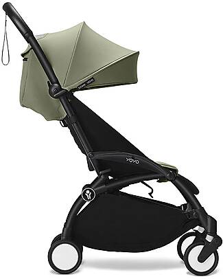 Stokke Leg Rest for Yoyo3 Stroller - Black - Easy to Install Foot Board