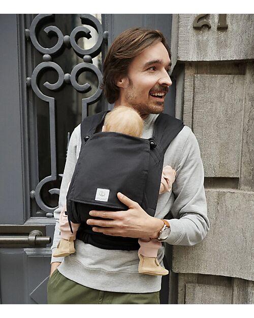 Stokke Limas Carrier - Half Buckle - Black Baby Carriers