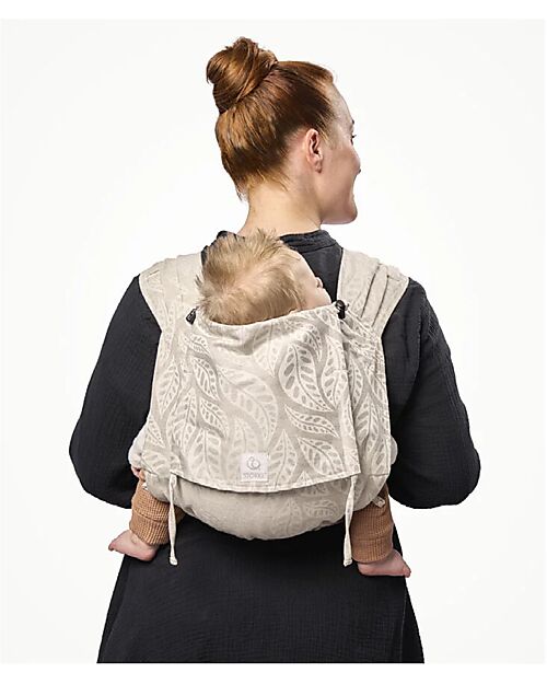 Stokke Limas Carrier - Half Buckle - Floral Beige Baby Carriers