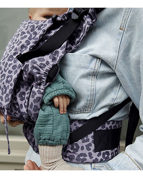 Stokke Limas Flex Carrier - Full Buckle - Leopard Lilac Baby Carriers
