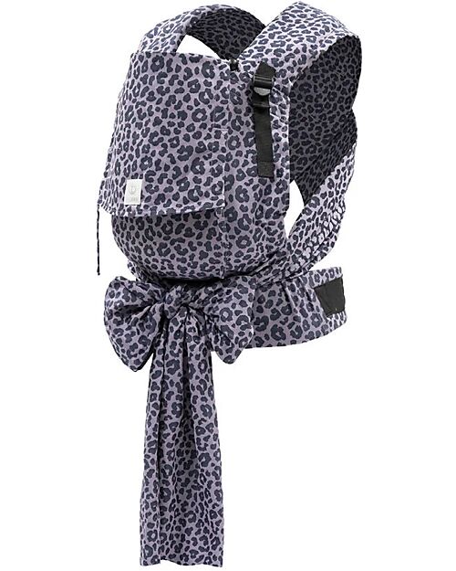 Stokke Limas Plus Carrier - Half Buckle - Leopard Lilac Baby Carriers