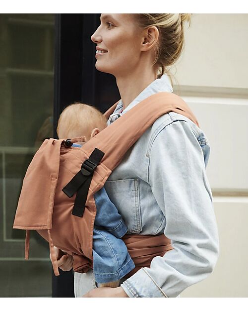Stokke Limas Plus Carrier - Half Buckle - Terracotta Baby Carriers