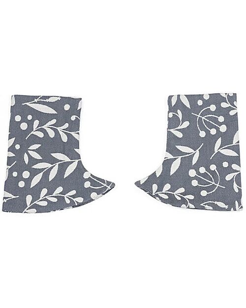 Stokke Limas Strap Protector - Floral Slate Melange Babywearing Accessories