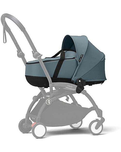Stokke Newborn Carrycot 0+ - Aqua - for YOYO Stroller Pram Systems
