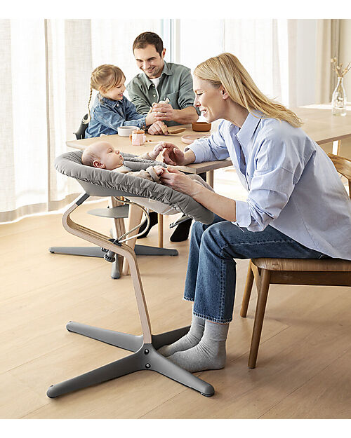Stokke Newborn Set for Evolutive High Chair Nomi - Grey / Grey Pink Accessories for High Chairs