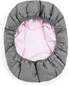 Stokke Newborn Set for Evolutive High Chair Nomi - Grey / Grey Pink Accessories for High Chairs