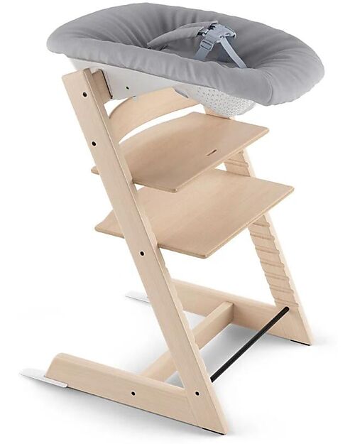 Stokke Newborn Set for Tripp Trapp High Chair- Grey - with Toy Hanger Accessories for High Chairs