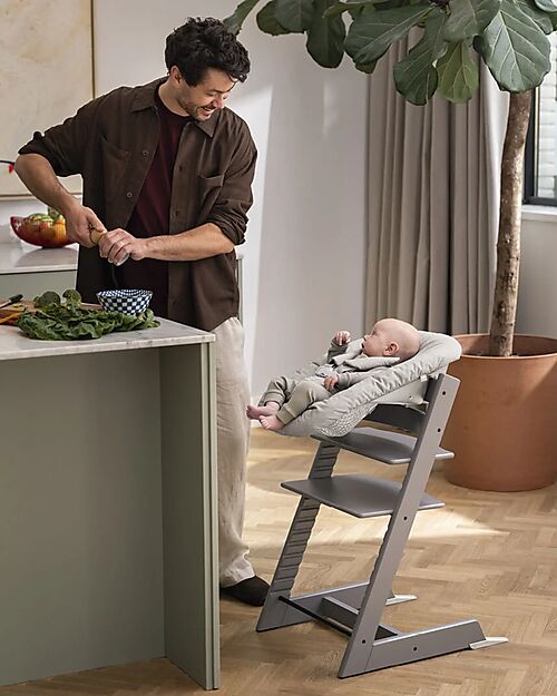 Stokke Newborn Set for Tripp Trapp High Chair- Vanilla - with Toy Hanger High Chairs