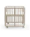 Stokke Nighti Mini Evolutive Crib - Vanilla White - Beech Wood Cots and Cotbeds