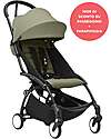 Stokke Offer YOYO3 Stroller Black Frame and Toffee Seat - Raincover Included Lights Strollers