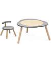 Stokke Play Table MuTable V2 - Storm Grey Tables And Chairs