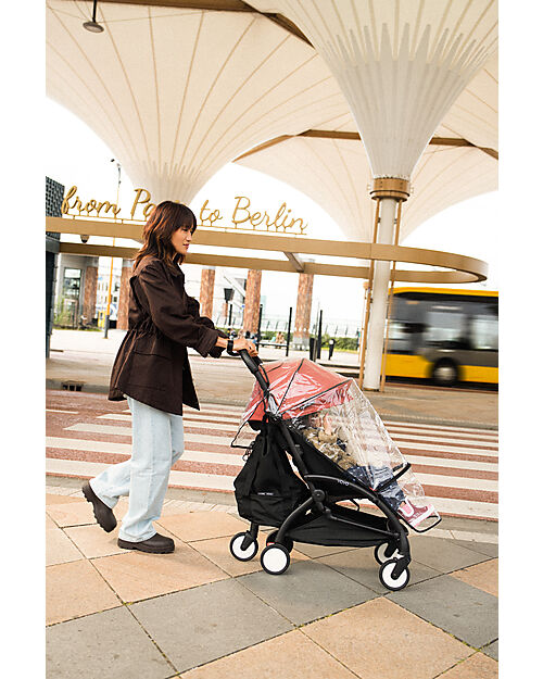Stokke Rain Cover for Seat 6+ YOYO5 Stroller - Black Accessories