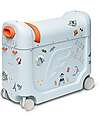 Stokke Ride On Suitcase - JetKids BedBox - Blue Sky Travel Bags
