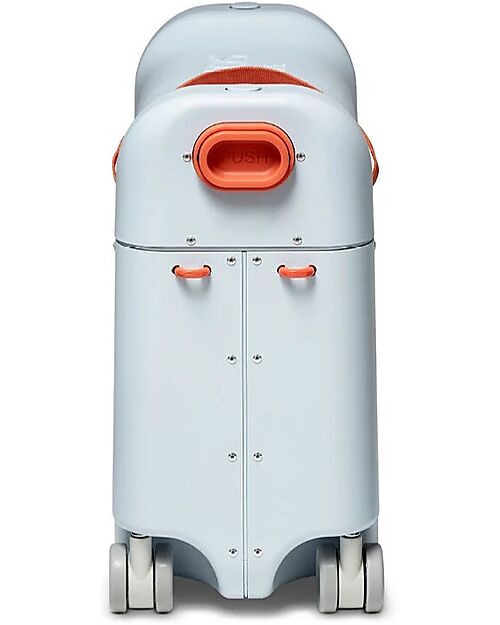 Stokke Ride On Suitcase - JetKids BedBox - Blue Sky Travel Bags