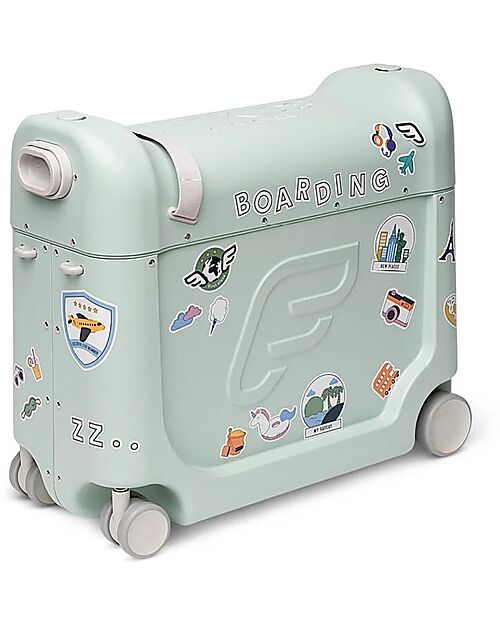 Stokke Ride On Suitcase - JetKids BedBox - Green Aurora Travel Bags