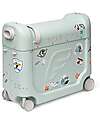Stokke Ride On Suitcase - JetKids BedBox - Green Aurora Travel Bags