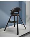Stokke Seggiolone Clikk - Midnight Black - da 6 Mesi a 3 Anni - Legno Massiccio High Chairs
