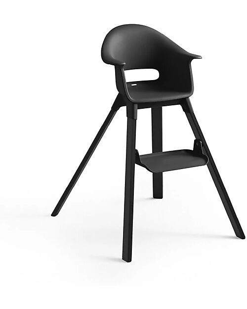 Stokke Seggiolone Clikk - Midnight Black - da 6 Mesi a 3 Anni - Legno Massiccio High Chairs